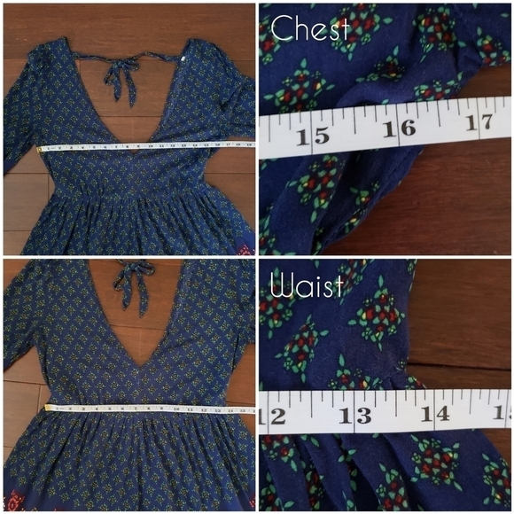 Deep V flowy lightweight floral paisley romper - Picture 10 of 12